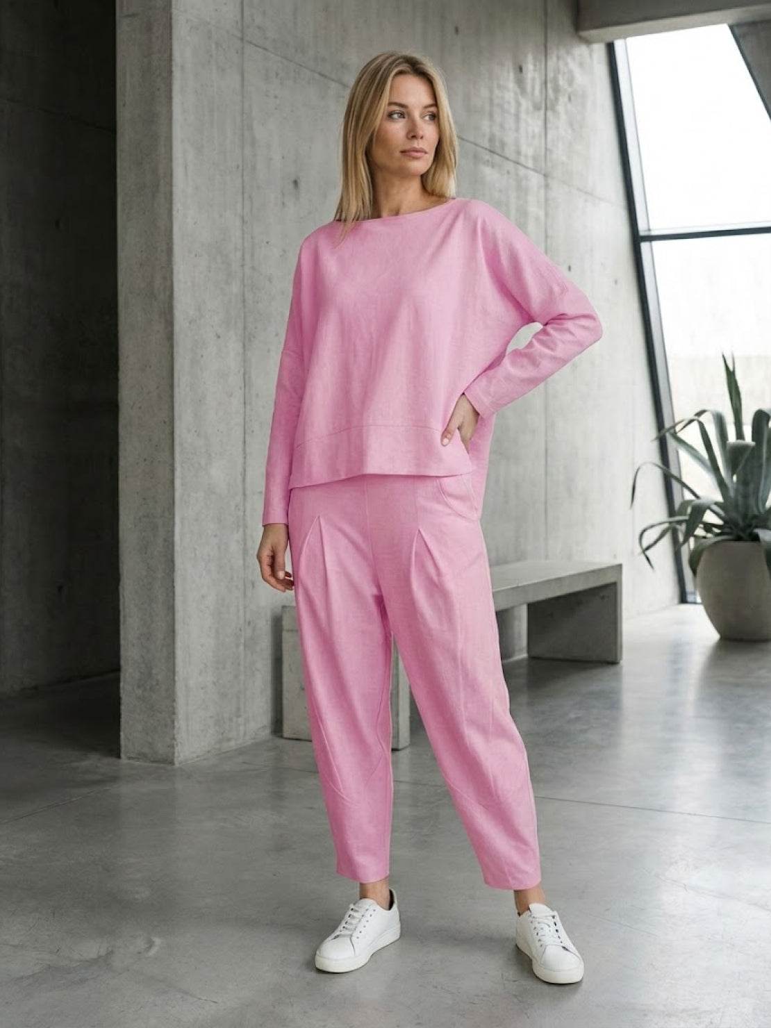 lightweight breathable all-day comfort 2-piece outfit set for women