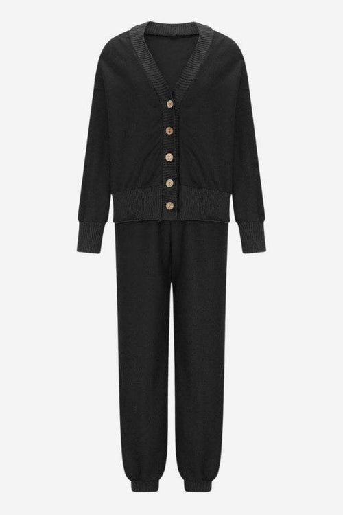 Two-Piece Knitwear Relaxed Co-Ord Set