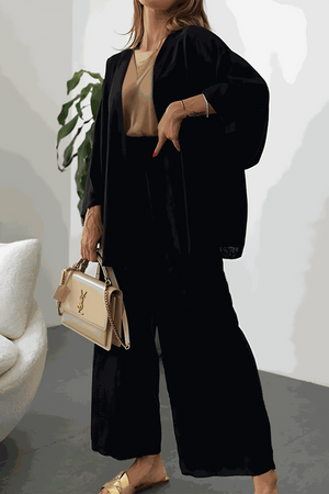 Chic Comfort Kimono Two-Piece Set