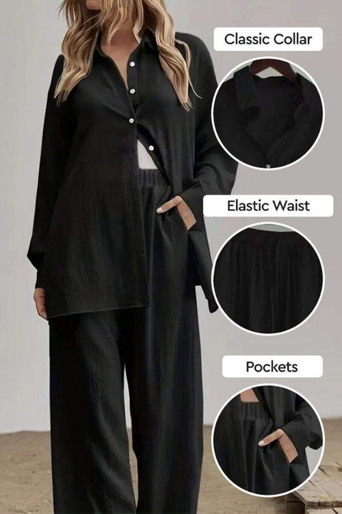 Cotton-Linen Two-Piece Set