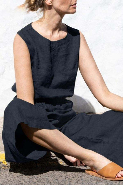 Pure Cotton: Minimal Confidence Two Piece Set