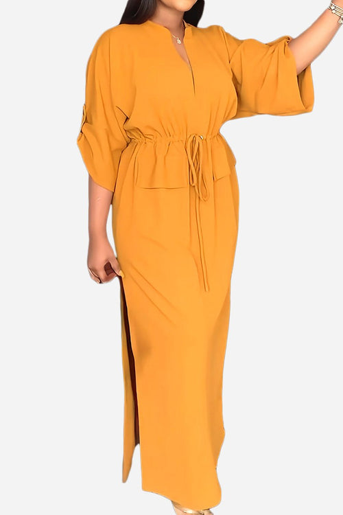All-Day Drape Dress
