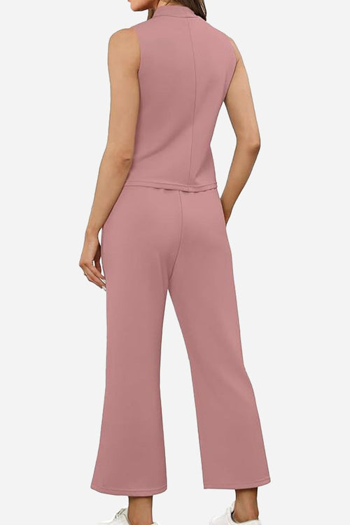 Cotton Chic Sleeveless Two-Piece