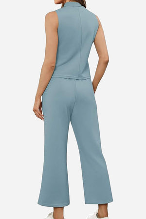 Cotton Chic Sleeveless Two-Piece