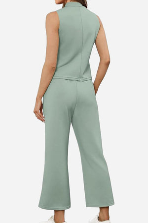 Cotton Chic Sleeveless Two-Piece