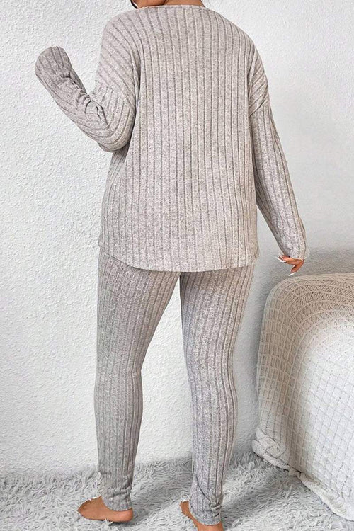 Body Confident Oversized Knit Two-Piece