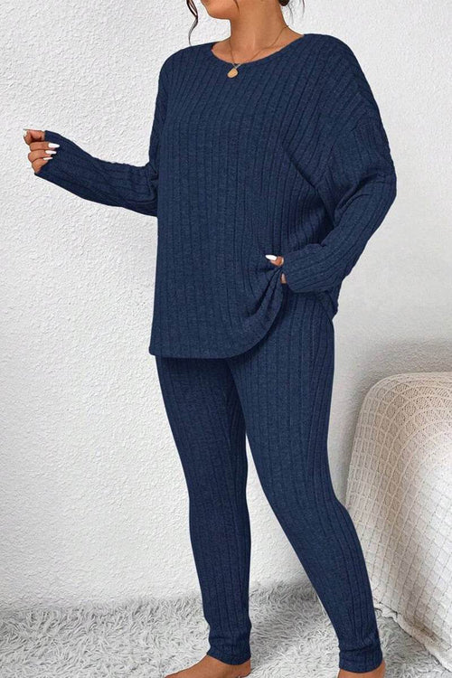 Body Confident Oversized Knit Two-Piece
