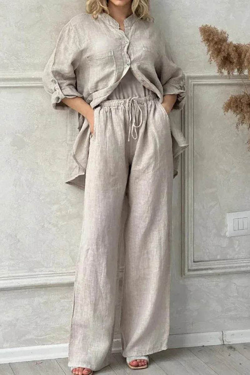 100% Cotton Double Comfort Two Piece Set