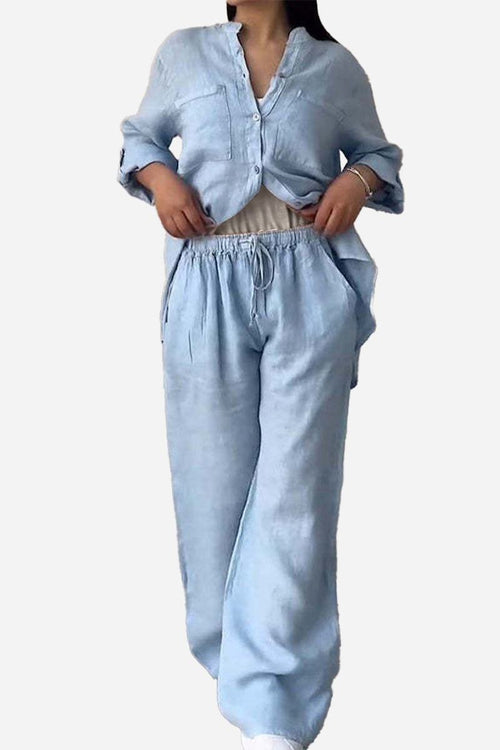 100% Cotton Double Comfort Two Piece Set