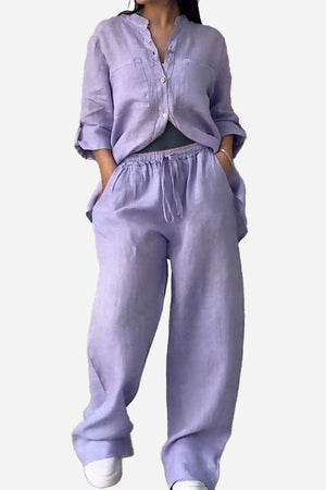 100% Cotton Double Comfort Two Piece Set