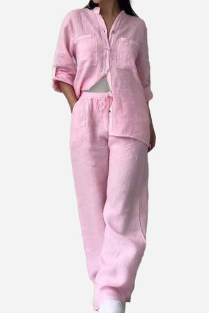 100% Cotton Double Comfort Two Piece Set