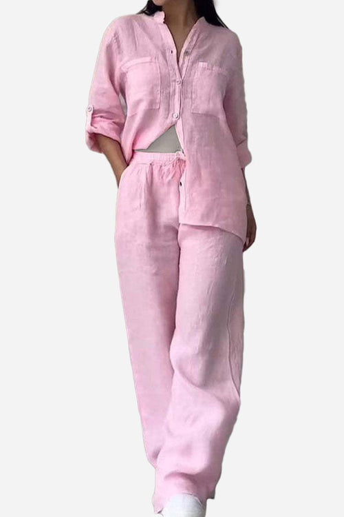 100% Cotton Double Comfort Two Piece Set