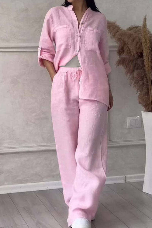 100% Cotton Double Comfort Two Piece Set