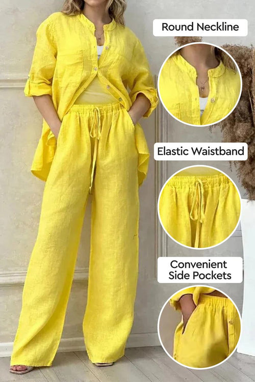 100% Cotton Double Comfort Two Piece Set