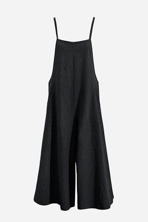 Cotton Blend Comfort Jumpsuit