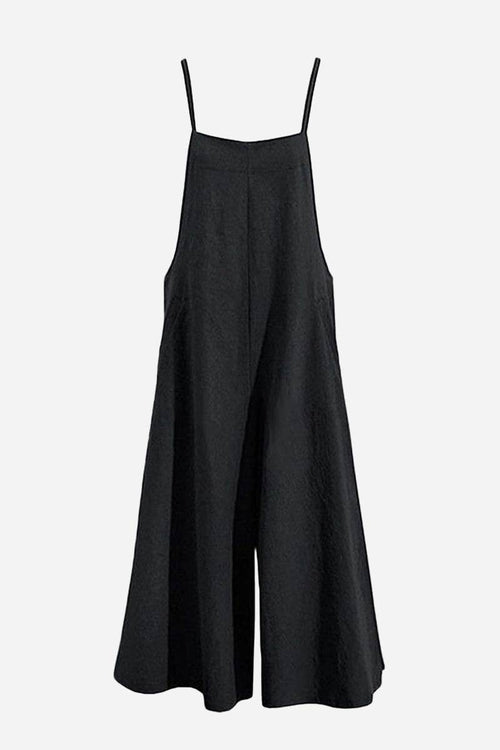 Cotton Blend Comfort Jumpsuit