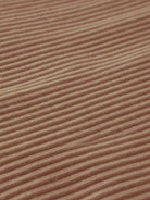 Half-Zip Waffle Pullover with waffle-knit texture, kangaroo pocket, and fold-over collar in neutral tones