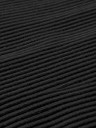 Half-Zip waffle pullover with fold-over collar and kangaroo pocket in neutral tone