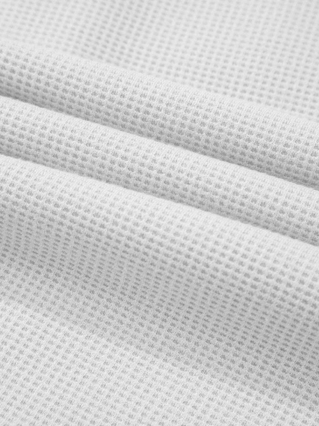 CloudKnit oversized hooded shacket with waffle knit texture and button-front closure