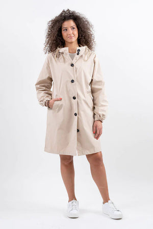 Water Resistant Oversized Hooded Windbreaker Rain Jacket - Halloween Collection
