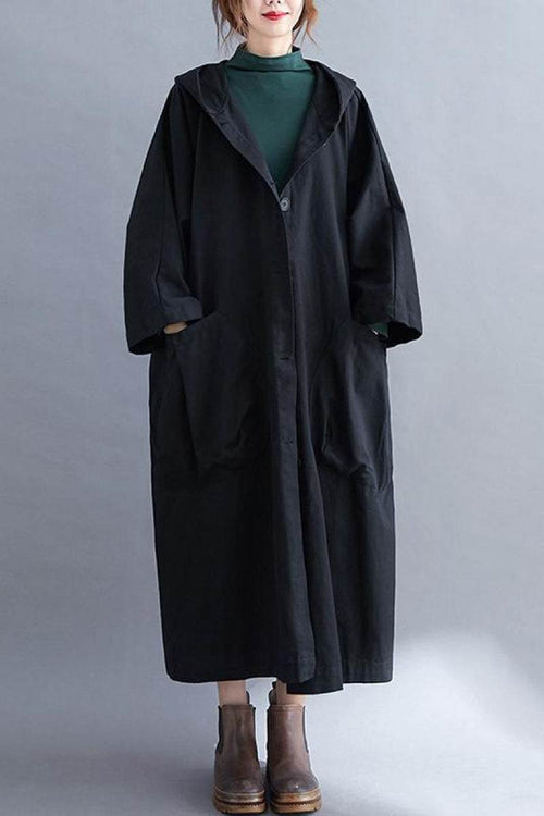 One Size Fits All Oversized Water Resistant Windbreaker Jacket