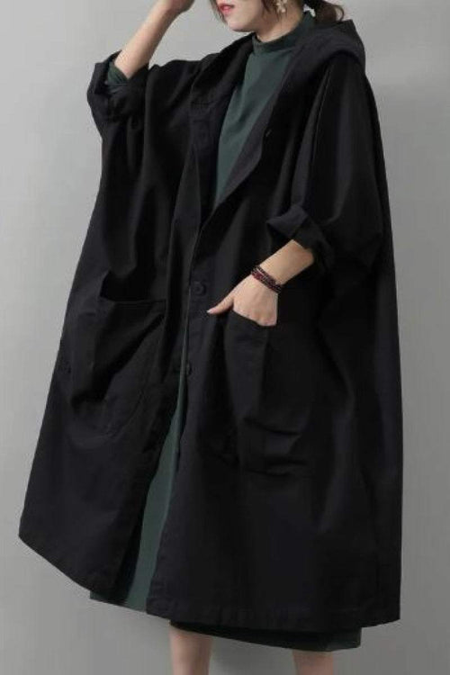 One Size Fits All Oversized Water Resistant Windbreaker Jacket