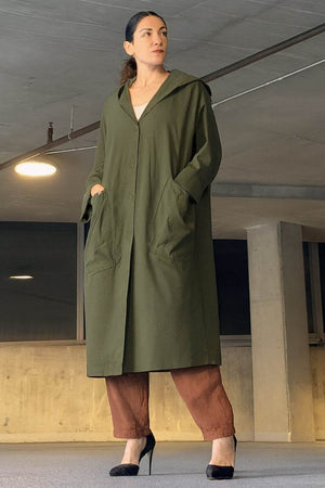 One Size Fits All Oversized Water Resistant Windbreaker Jacket