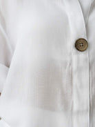 Pure Linen Two-Piece casual comfortable women's linen outfit set with one-button top and loose pants