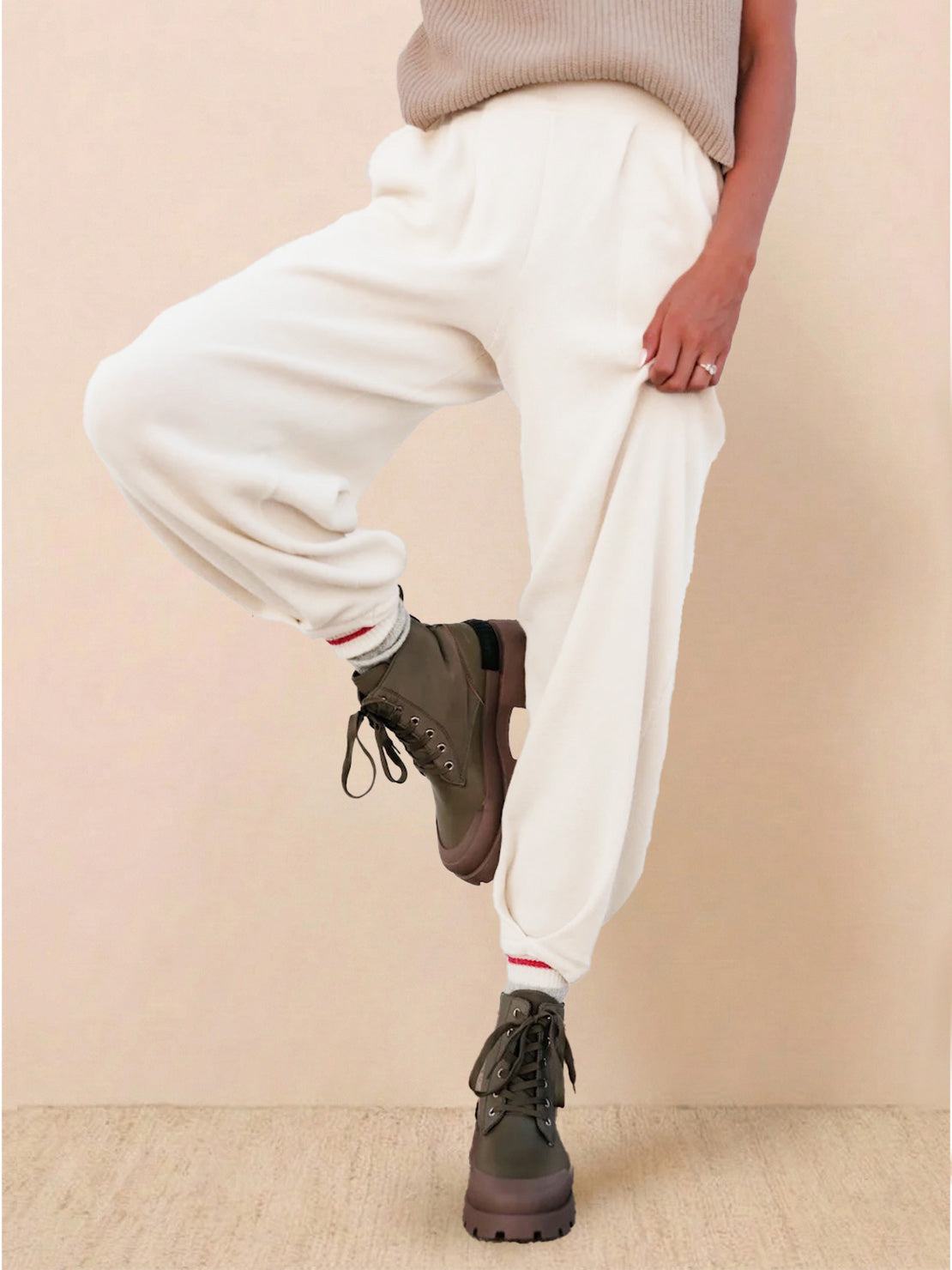 Comfy Couture knit sweater two-piece set in soft relaxed fit for stylish comfort