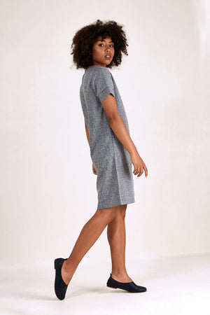 Short Sleeve Shift Dress